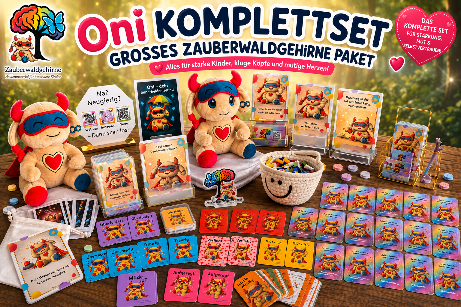 Oni-Komplettset – Das große Zauberwaldgehirne-Paket