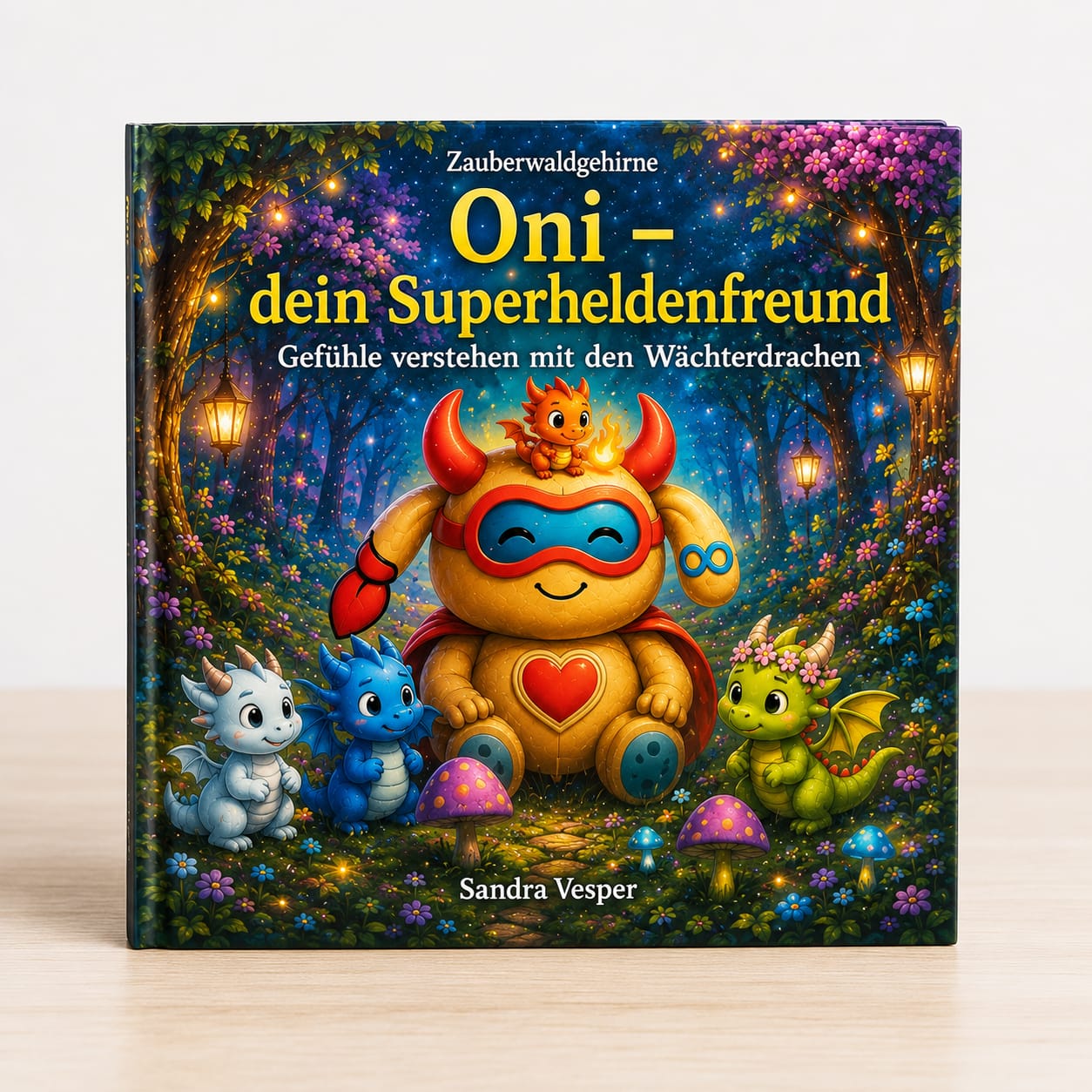 Oni – dein Superheldenfreund Gefühle verstehen mit den Wächterdrachen Minibuch (15 × 15 cm)