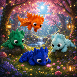 1 Wächterdrache als Fidget-Toy